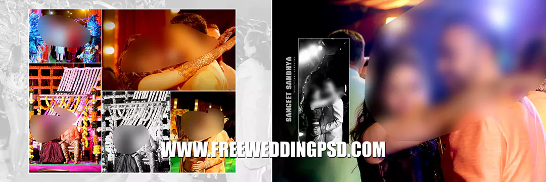 Free download wedding album psd templates